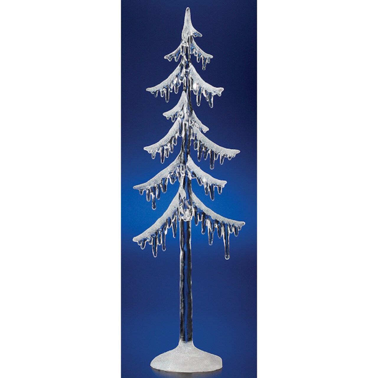 Icy Giftware LED Lighted Icicle Christmas Tree Decoration - 18"